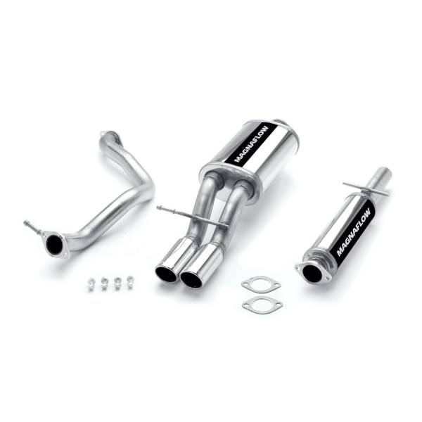MagnaFlow Exhaust Products - MagnaFlow Exhaust Products Touring Series Stainless Cat-Back System 15648