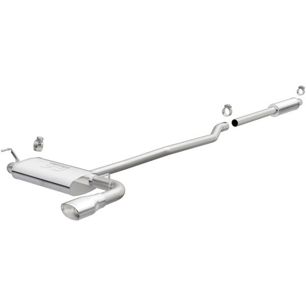 MagnaFlow Exhaust Products - MagnaFlow Exhaust Products Touring Series Stainless Cat-Back System 19279