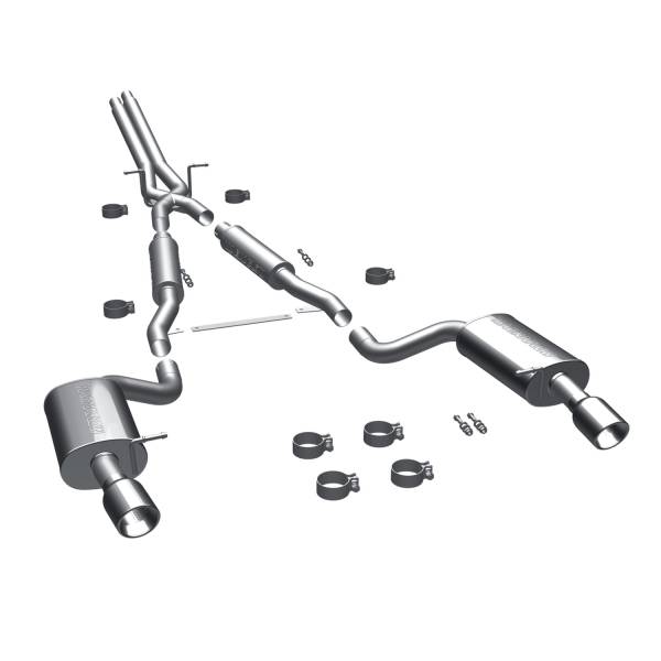 MagnaFlow Exhaust Products - MagnaFlow Exhaust Products Touring Series Stainless Cat-Back System 16493