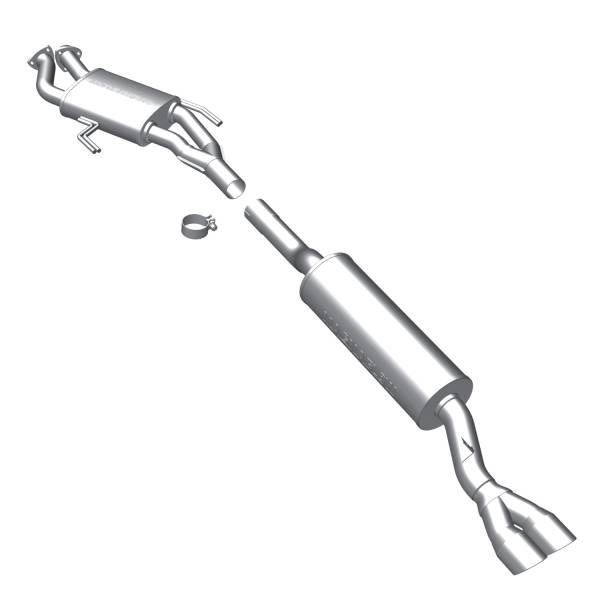 MagnaFlow Exhaust Products - MagnaFlow Exhaust Products Touring Series Stainless Cat-Back System 16555