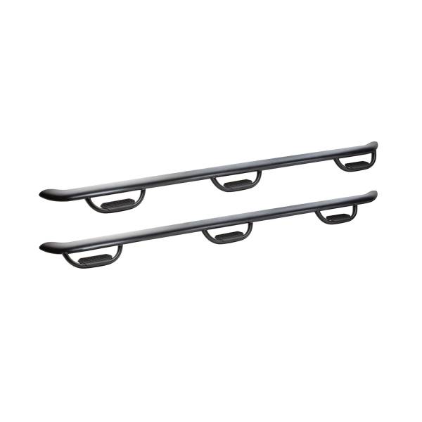 Westin - Westin GenX Oval Drop Wheel to Wheel Nerf Step Bars 20-534605