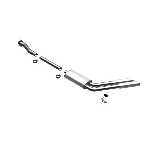 MagnaFlow Exhaust Products - MagnaFlow Exhaust Products Street Series Stainless Cat-Back System 16522