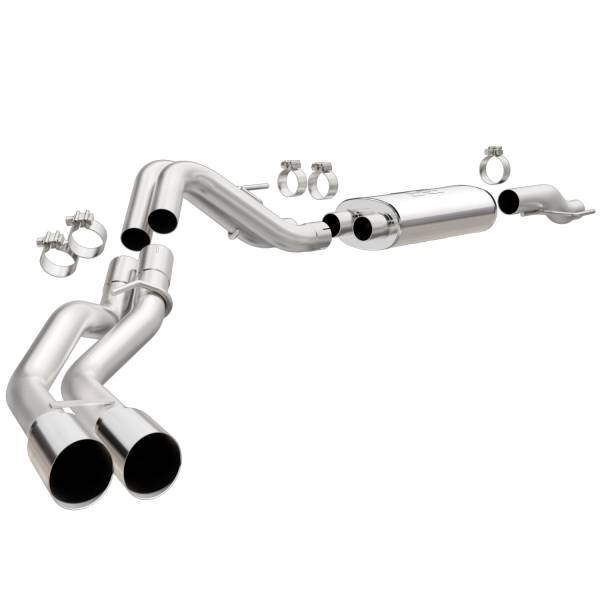 MagnaFlow Exhaust Products - MagnaFlow Exhaust Products Street Series Stainless Cat-Back System 19080