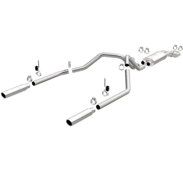 MagnaFlow Exhaust Products - MagnaFlow Exhaust Products Street Series Stainless Cat-Back System 15828