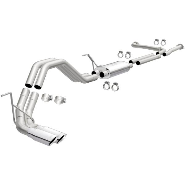 MagnaFlow Exhaust Products - MagnaFlow Exhaust Products Street Series Stainless Cat-Back System 19372