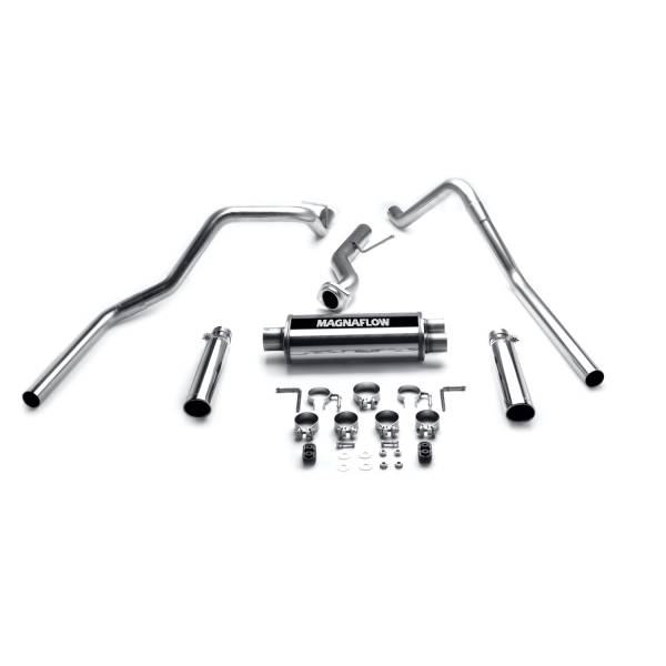 MagnaFlow Exhaust Products - MagnaFlow Exhaust Products Street Series Stainless Cat-Back System 15753