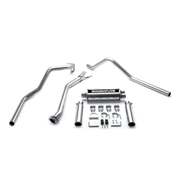 MagnaFlow Exhaust Products - MagnaFlow Exhaust Products Street Series Stainless Cat-Back System 15792