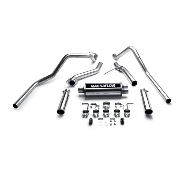 MagnaFlow Exhaust Products - MagnaFlow Exhaust Products Street Series Stainless Cat-Back System 15754