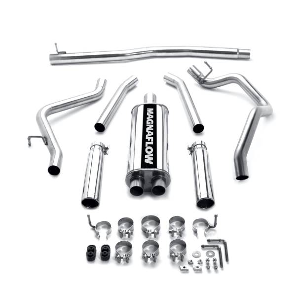 MagnaFlow Exhaust Products - MagnaFlow Exhaust Products Street Series Stainless Cat-Back System 16622