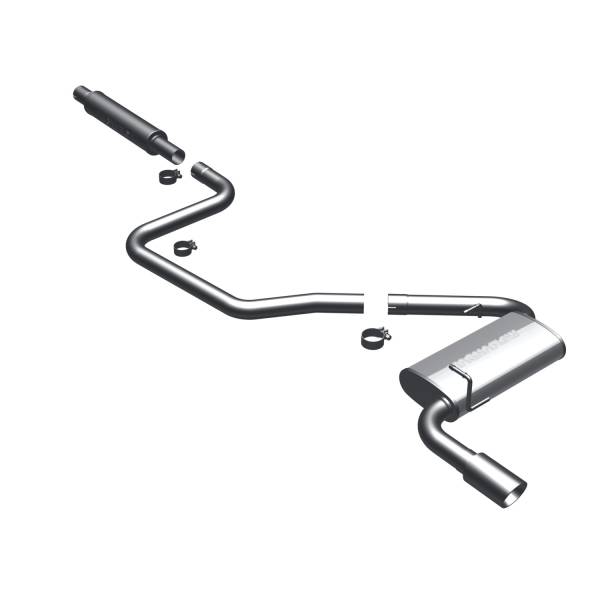 MagnaFlow Exhaust Products - MagnaFlow Exhaust Products Street Series Stainless Cat-Back System 16876