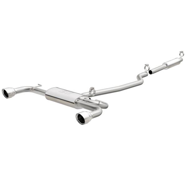 MagnaFlow Exhaust Products - MagnaFlow Exhaust Products Street Series Stainless Cat-Back System 19046