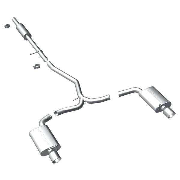 MagnaFlow Exhaust Products - MagnaFlow Exhaust Products Street Series Stainless Cat-Back System 15467