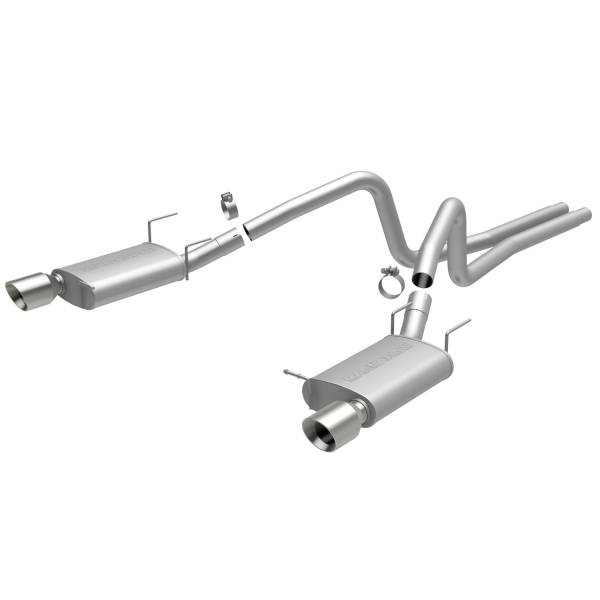 MagnaFlow Exhaust Products - MagnaFlow Exhaust Products Street Series Stainless Cat-Back System 15153