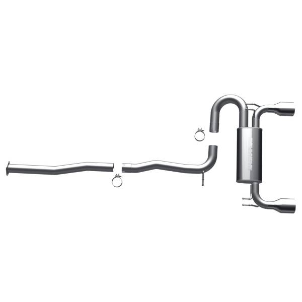 MagnaFlow Exhaust Products - MagnaFlow Exhaust Products Street Series Stainless Cat-Back System 15597