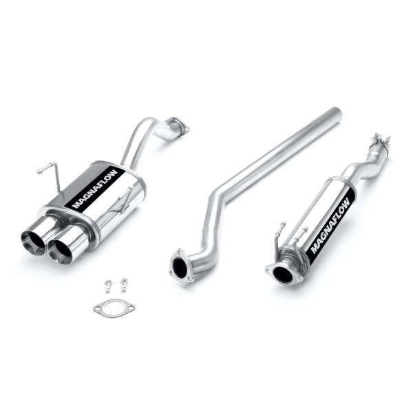 MagnaFlow Exhaust Products - MagnaFlow Exhaust Products Street Series Stainless Cat-Back System 15757