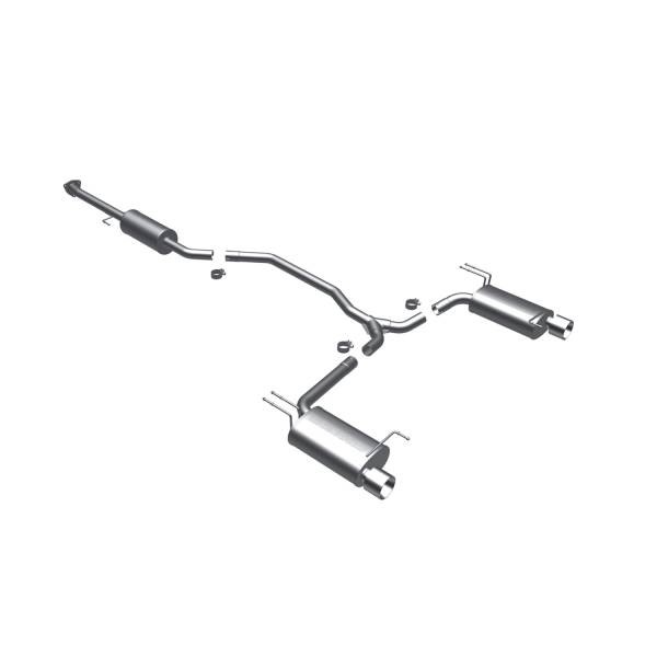 MagnaFlow Exhaust Products - MagnaFlow Exhaust Products Street Series Stainless Cat-Back System 16817