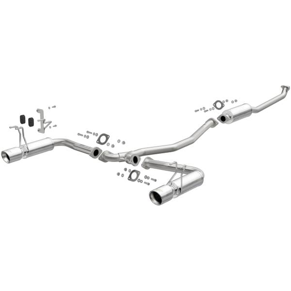 MagnaFlow Exhaust Products - MagnaFlow Exhaust Products Street Series Stainless Cat-Back System 19313