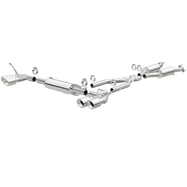 MagnaFlow Exhaust Products - MagnaFlow Exhaust Products Street Series Stainless Cat-Back System 19193
