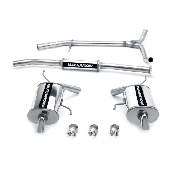 MagnaFlow Exhaust Products - MagnaFlow Exhaust Products Street Series Stainless Cat-Back System 15800