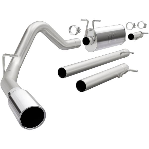 MagnaFlow Exhaust Products - MagnaFlow Exhaust Products Street Series Stainless Cat-Back System 15869