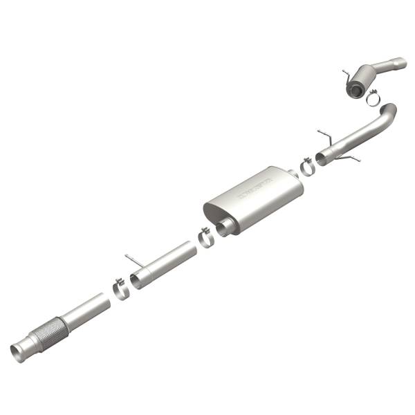 MagnaFlow Exhaust Products - MagnaFlow Exhaust Products Street Series Stainless Cat-Back System 15627