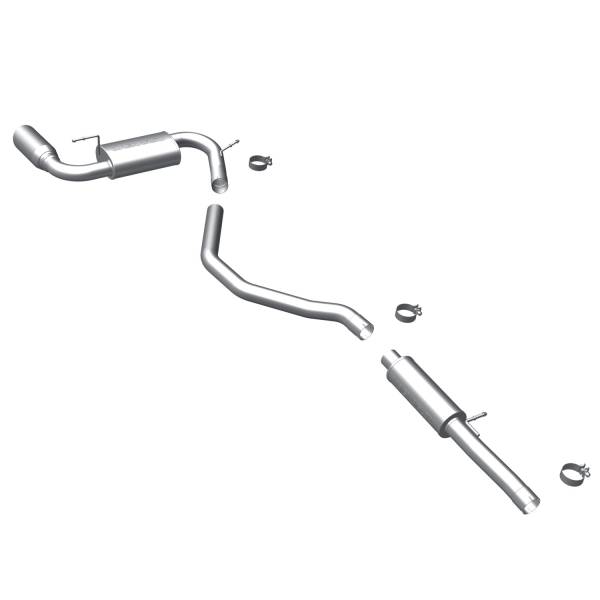 MagnaFlow Exhaust Products - MagnaFlow Exhaust Products Street Series Stainless Cat-Back System 16758
