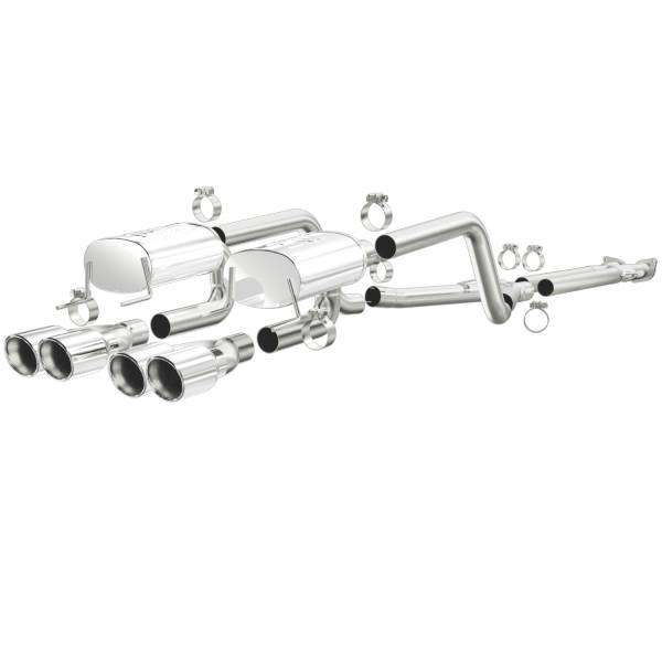 MagnaFlow Exhaust Products - MagnaFlow Exhaust Products Street Series Stainless Cat-Back System 15884