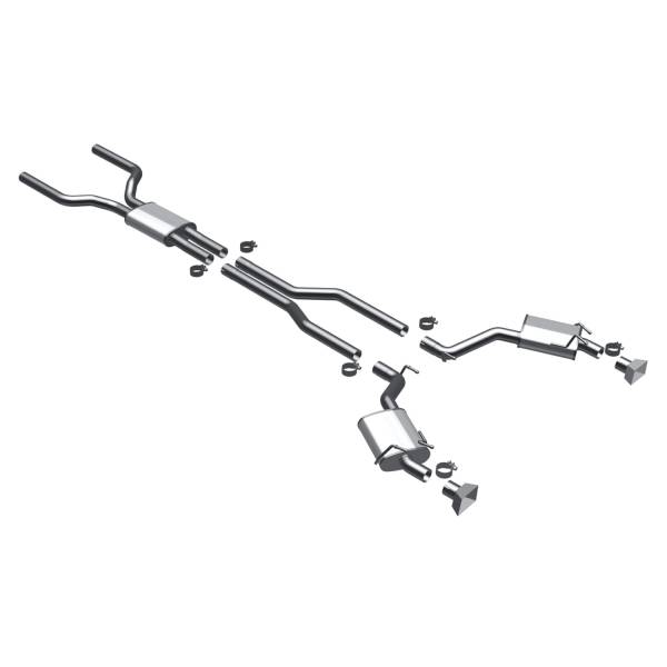 MagnaFlow Exhaust Products - MagnaFlow Exhaust Products Street Series Stainless Cat-Back System 15094