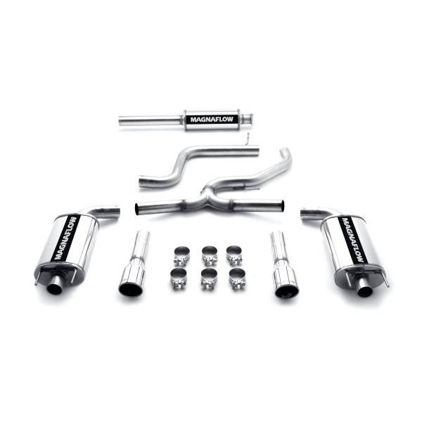 MagnaFlow Exhaust Products - MagnaFlow Exhaust Products Street Series Stainless Cat-Back System 16727