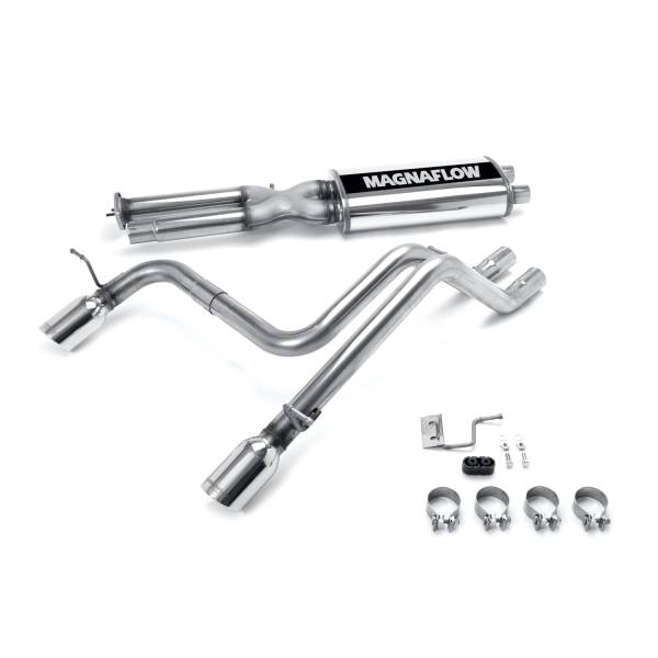 MagnaFlow Exhaust Products - MagnaFlow Exhaust Products Street Series Stainless Cat-Back System 16673