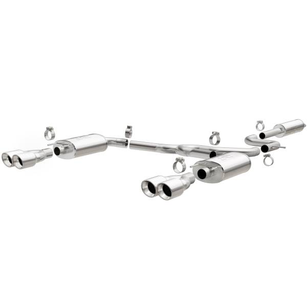 MagnaFlow Exhaust Products - MagnaFlow Exhaust Products Street Series Stainless Cat-Back System 16726