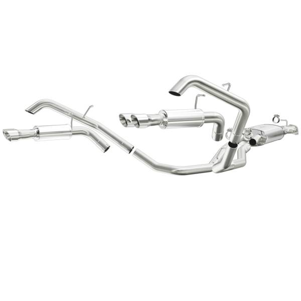 MagnaFlow Exhaust Products - MagnaFlow Exhaust Products Street Series Stainless Cat-Back System 16895