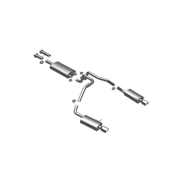 MagnaFlow Exhaust Products - MagnaFlow Exhaust Products Street Series Stainless Cat-Back System 16833