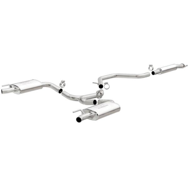 MagnaFlow Exhaust Products - MagnaFlow Exhaust Products Street Series Stainless Cat-Back System 19023