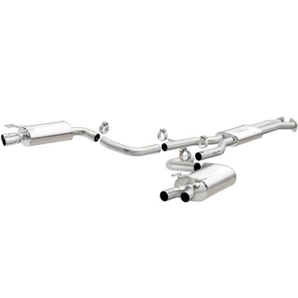 MagnaFlow Exhaust Products - MagnaFlow Exhaust Products Street Series Stainless Cat-Back System 19116