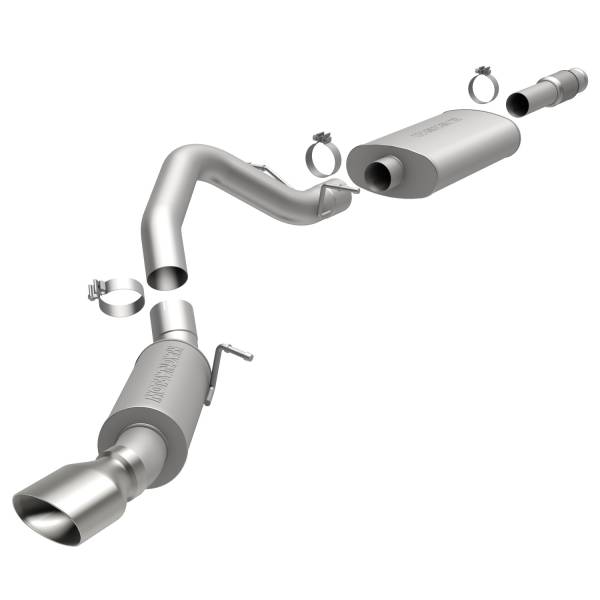 MagnaFlow Exhaust Products - MagnaFlow Exhaust Products Street Series Stainless Cat-Back System 15626