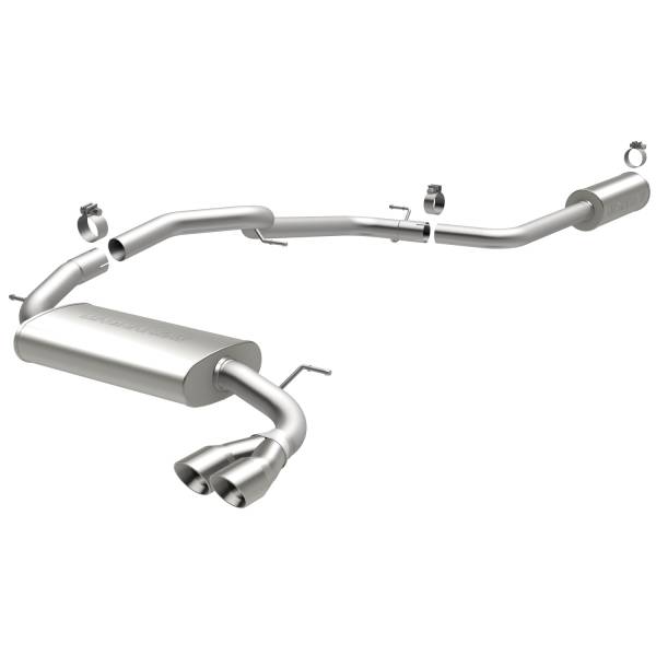 MagnaFlow Exhaust Products - MagnaFlow Exhaust Products Street Series Stainless Cat-Back System 15072