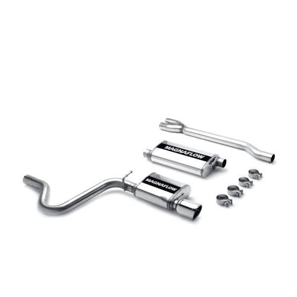 MagnaFlow Exhaust Products - MagnaFlow Exhaust Products Street Series Stainless Cat-Back System 16635
