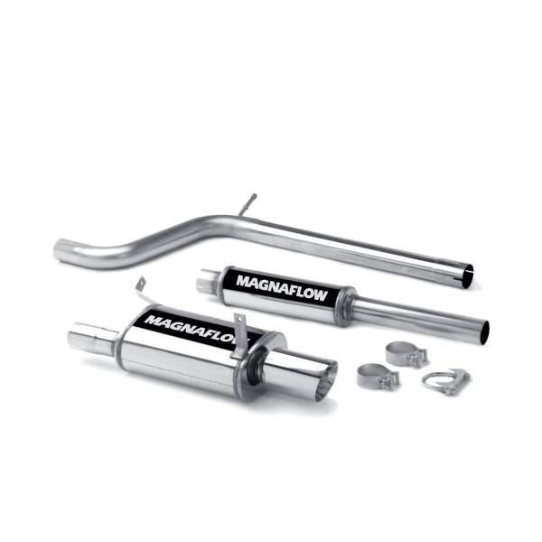 MagnaFlow Exhaust Products - MagnaFlow Exhaust Products Street Series Stainless Cat-Back System 16657
