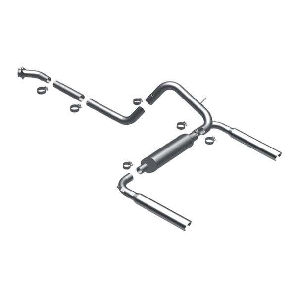 MagnaFlow Exhaust Products - MagnaFlow Exhaust Products Street Series Stainless Cat-Back System 16829