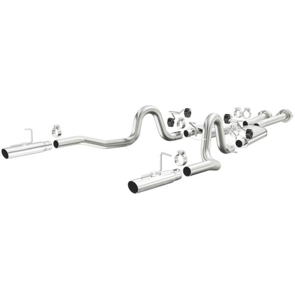 MagnaFlow Exhaust Products - MagnaFlow Exhaust Products Street Series Stainless Cat-Back System 15630