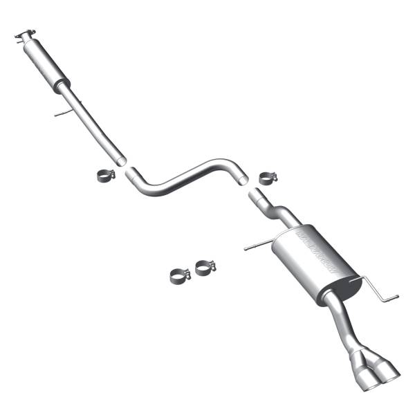 MagnaFlow Exhaust Products - MagnaFlow Exhaust Products Street Series Stainless Cat-Back System 16392