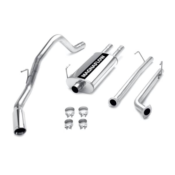 MagnaFlow Exhaust Products - MagnaFlow Exhaust Products Street Series Stainless Cat-Back System 16753