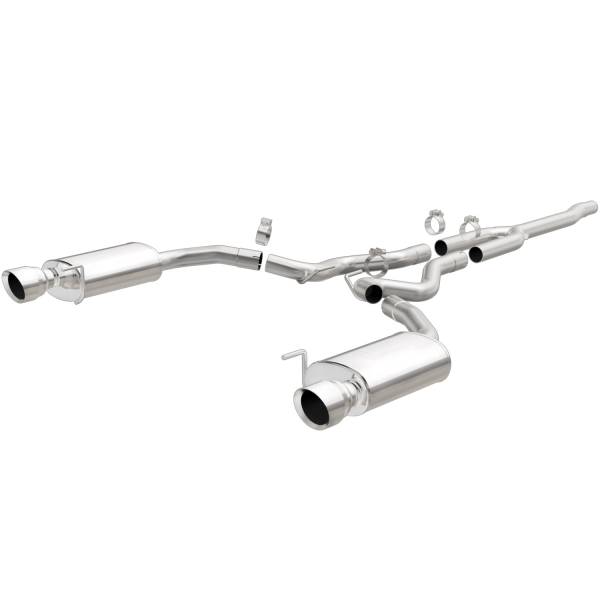 MagnaFlow Exhaust Products - MagnaFlow Exhaust Products Street Series Stainless Cat-Back System 19097