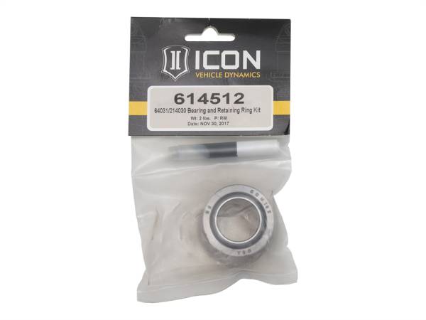 ICON Vehicle Dynamics - ICON Vehicle Dynamics 64031/214030 BEARING AND RET RING KIT 614512