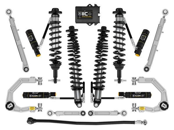 ICON Vehicle Dynamics - ICON Vehicle Dynamics 21-UP BRONCO SASQUATCH 2-3" LIFT STAGE 8 SUSPENSION SYSTEM BILLET K40018