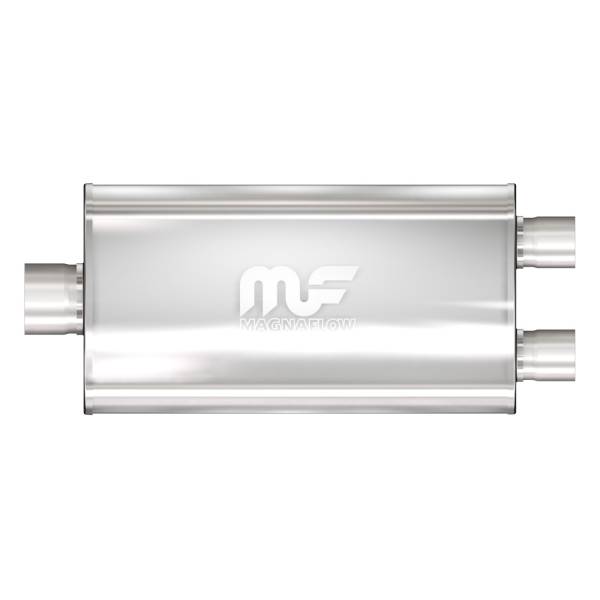 MagnaFlow Exhaust Products - MagnaFlow Exhaust Products Universal Performance Muffler - 2.5/2.25 12580