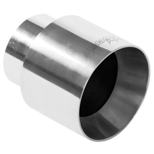 MagnaFlow Exhaust Products - MagnaFlow Exhaust Products Single Exhaust Tip - 2.25in. Inlet/4in. Outlet 35124