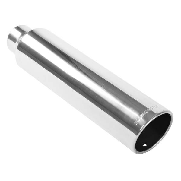MagnaFlow Exhaust Products - MagnaFlow Exhaust Products Single Exhaust Tip - 2.5in. Inlet/3in. Outlet 35111