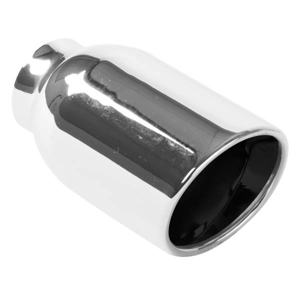 MagnaFlow Exhaust Products - MagnaFlow Exhaust Products Single Exhaust Tip - 2.25in. Inlet/4in. Outlet 35164